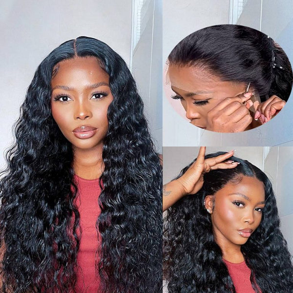 HD Lace Human Hair Wigs Water Wave 13×4 13×6 Wigs | Real HD Wig